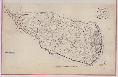 MANOSQUE - Section A, Saint-Auban.