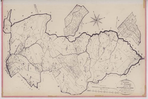 MANOSQUE - Section B, Fournigue et Tour.