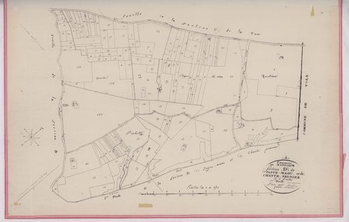 MANOSQUE - Section D, Pague-Maou et Chate-Prunier.