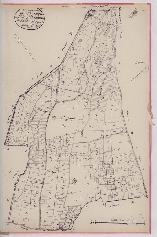 MANOSQUE - Section E, le Pimoutier.