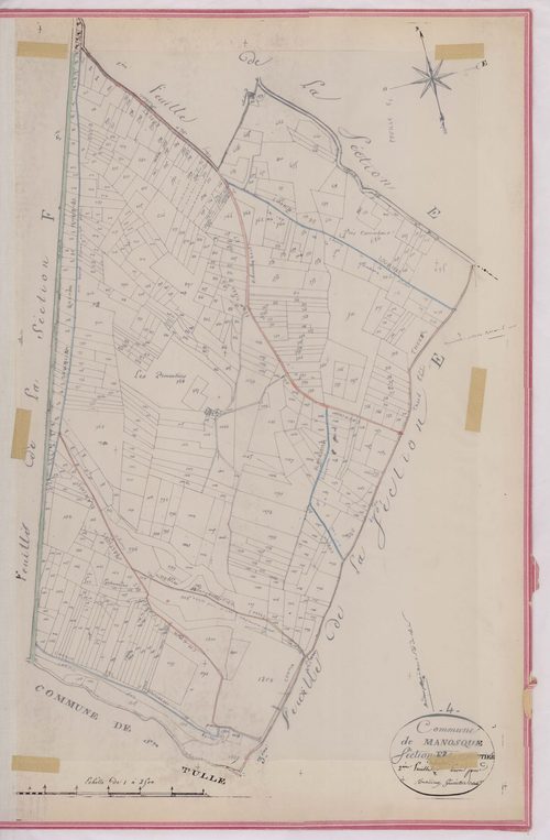 MANOSQUE - Section E, le Pimoutier.
