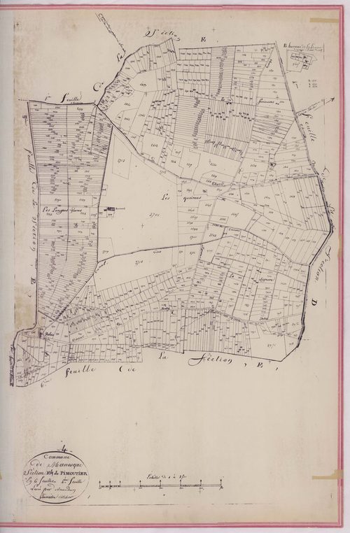 MANOSQUE - Section E, le Pimoutier.