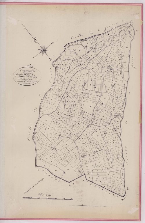 MANOSQUE - Section F, les Savels et Adrech.