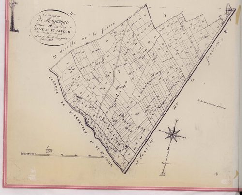 MANOSQUE - Section F, les Savels et Adrech.