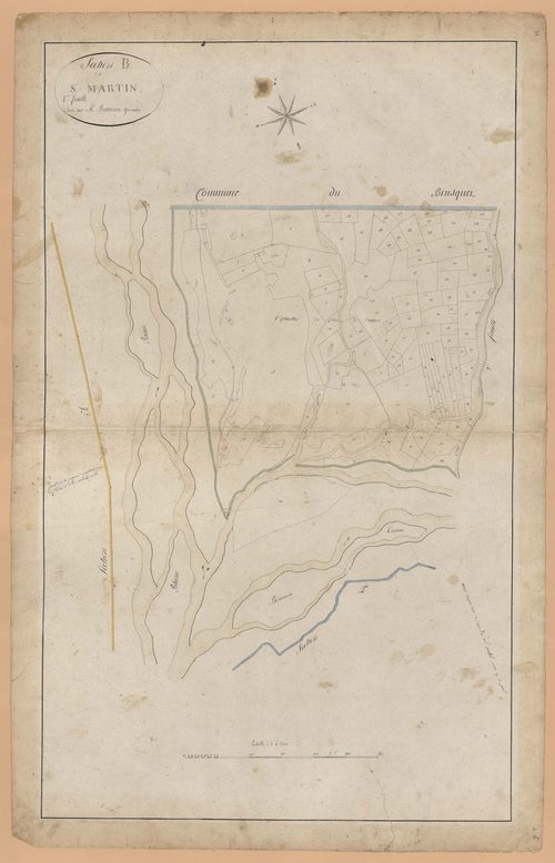 MARCOUX - Section B, les Lauzieres.