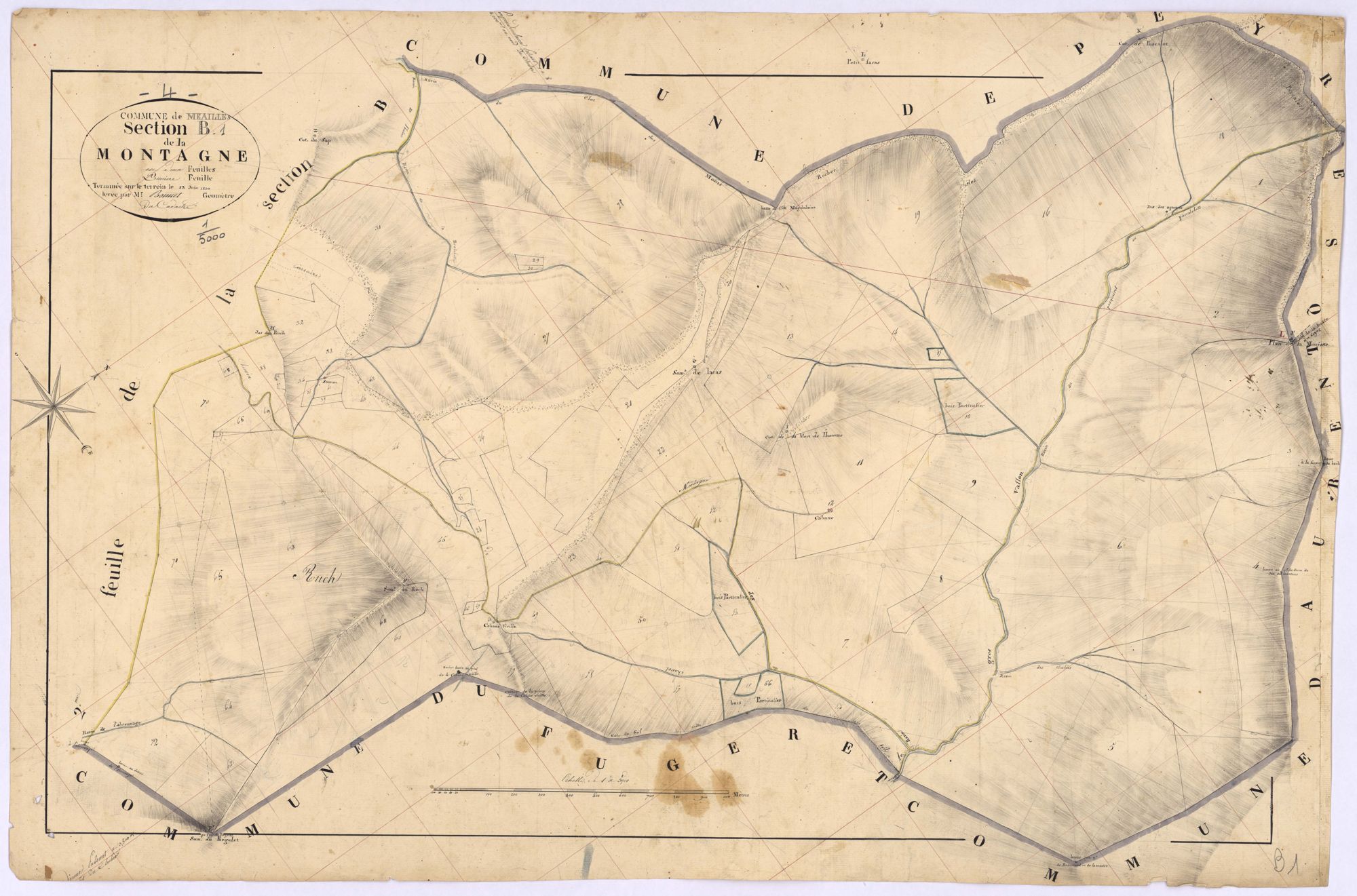 MEAILLES - Section B, Montagne.