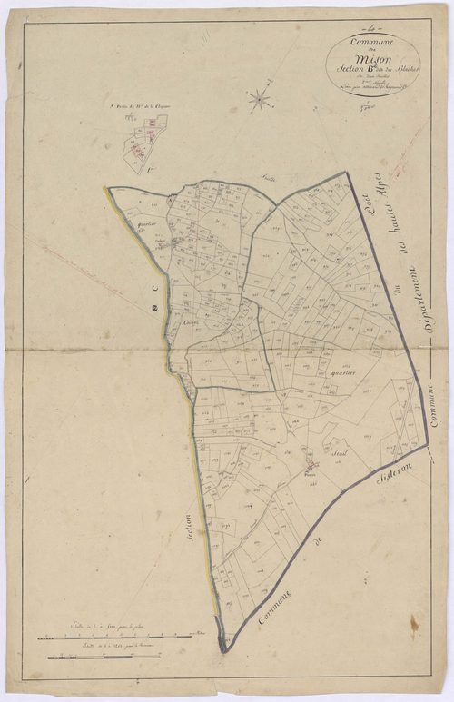 MISON - Section B, les Blaches.