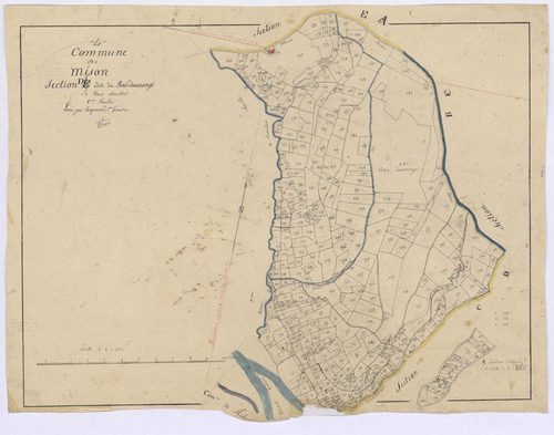 MISON - Section D, le Bois Doumenge.