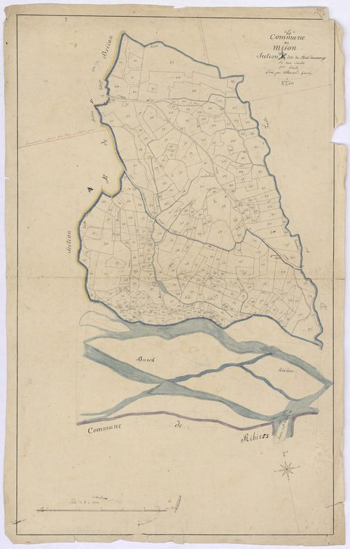 MISON - Section D, le Bois Doumenge.