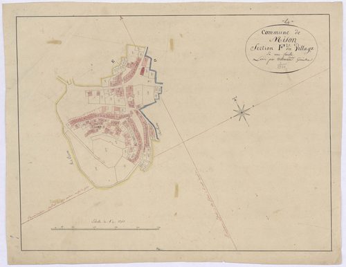 MISON - Section F, dite du Village.