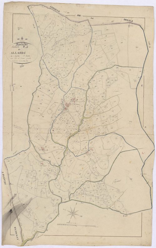 MONTCLAR - Section E, les Allards.