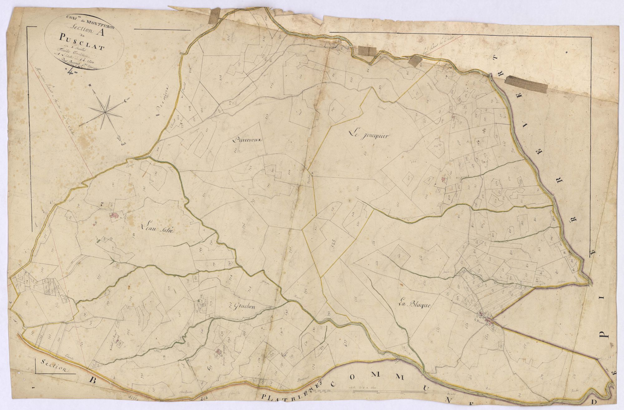MONTFURON - Section A, le Pusclat.