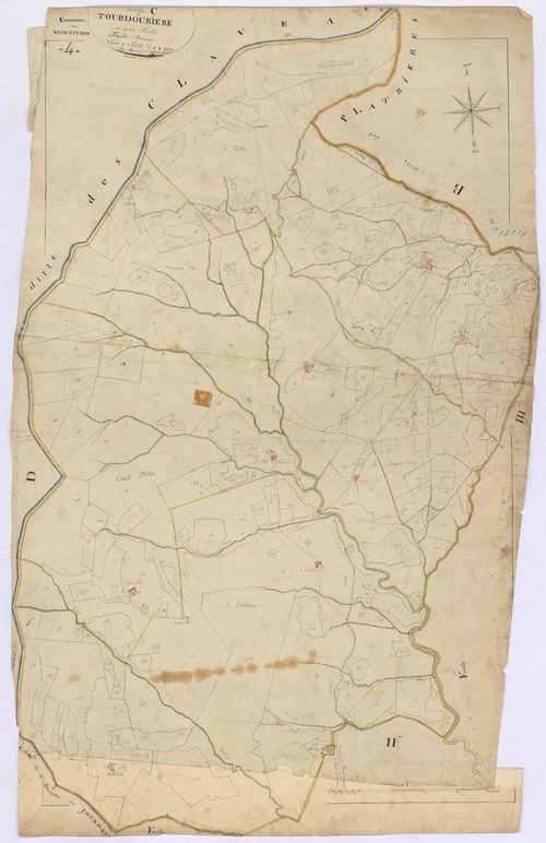 MONTFURON - Section C, la Tourdouriere.