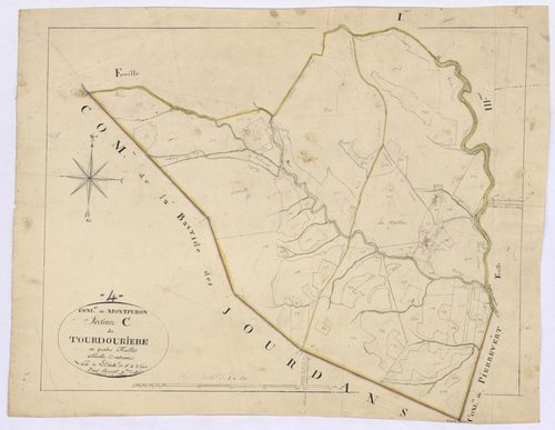 MONTFURON - Section C, la Tourdouriere.