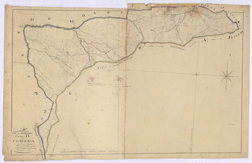 MONTFURON - Section D, les Claveaux.