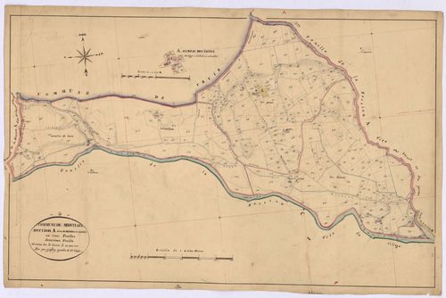 MONTLAUX - Section A, les Boyers et les Jacons.