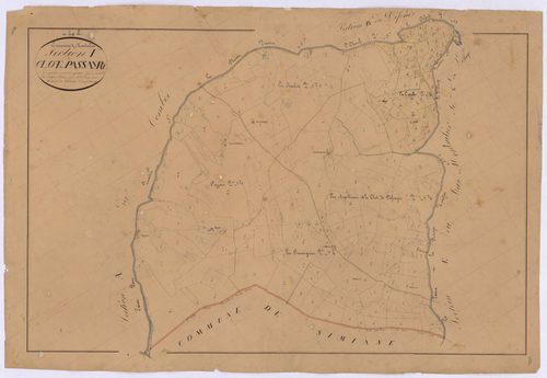 MONTSALIER - Section F, Clos-Passayre.