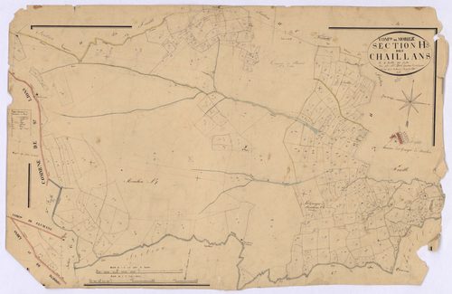 MORIEZ - Section H, les Chaillans.