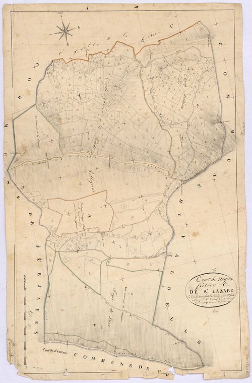 NOYERS_SUR_JABRON - Section C, Saint-Lazarre.