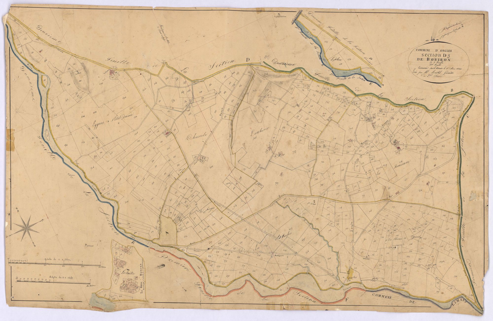 ONGLES - Section D, le Bouiron.