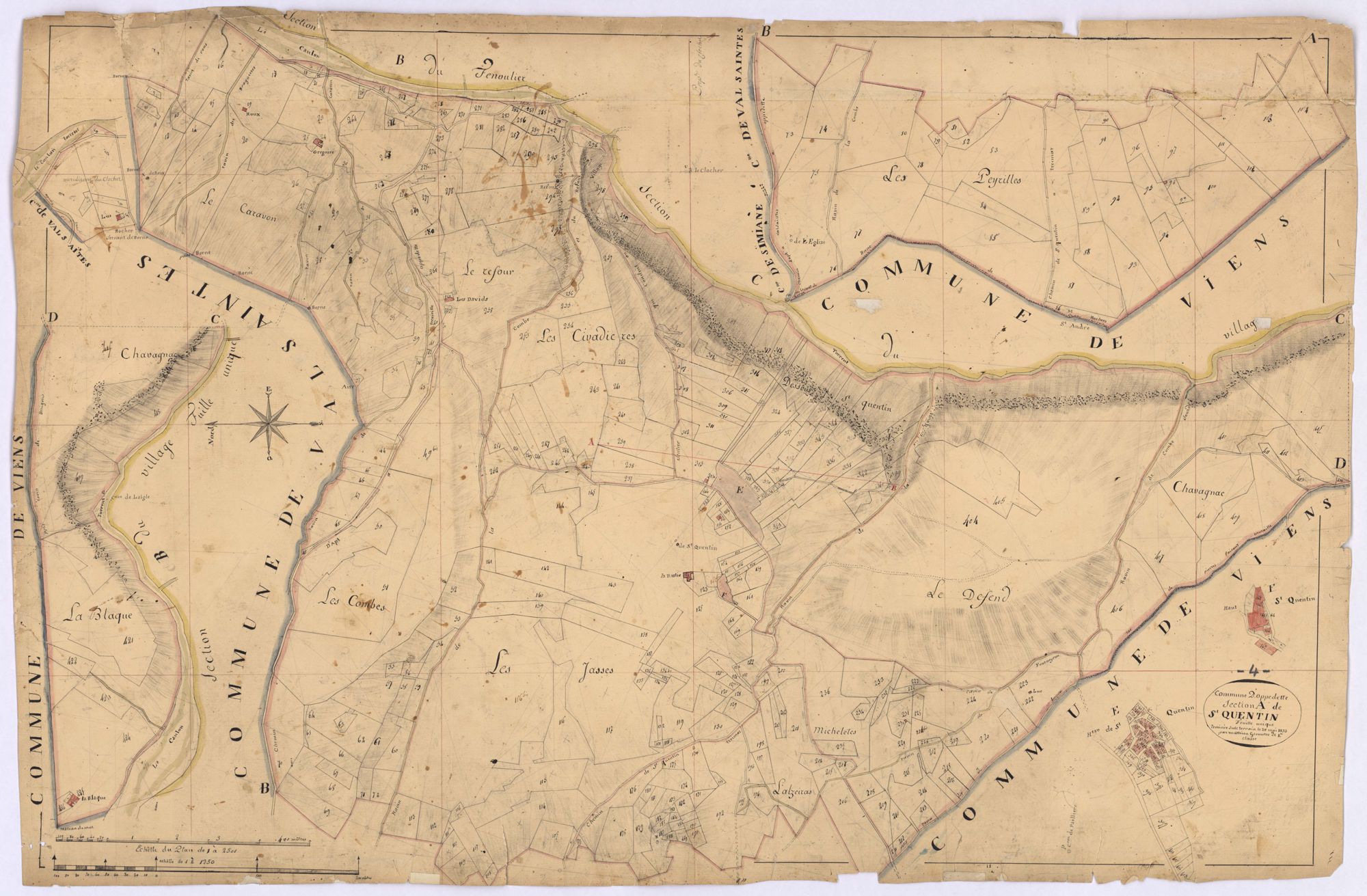 OPPEDETTE - Section A, Saint-Quentin.