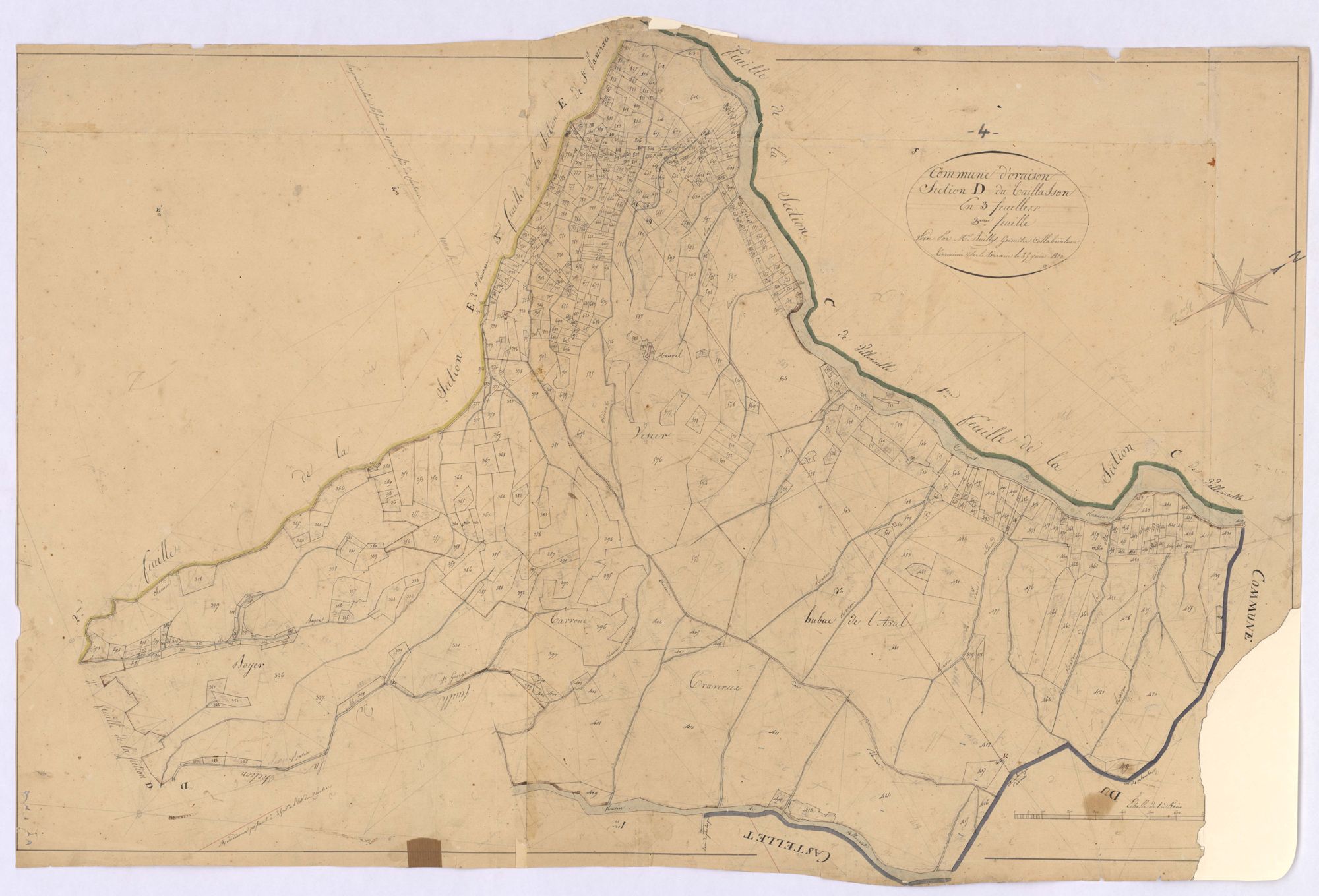 ORAISON - Section D, Taillasson.