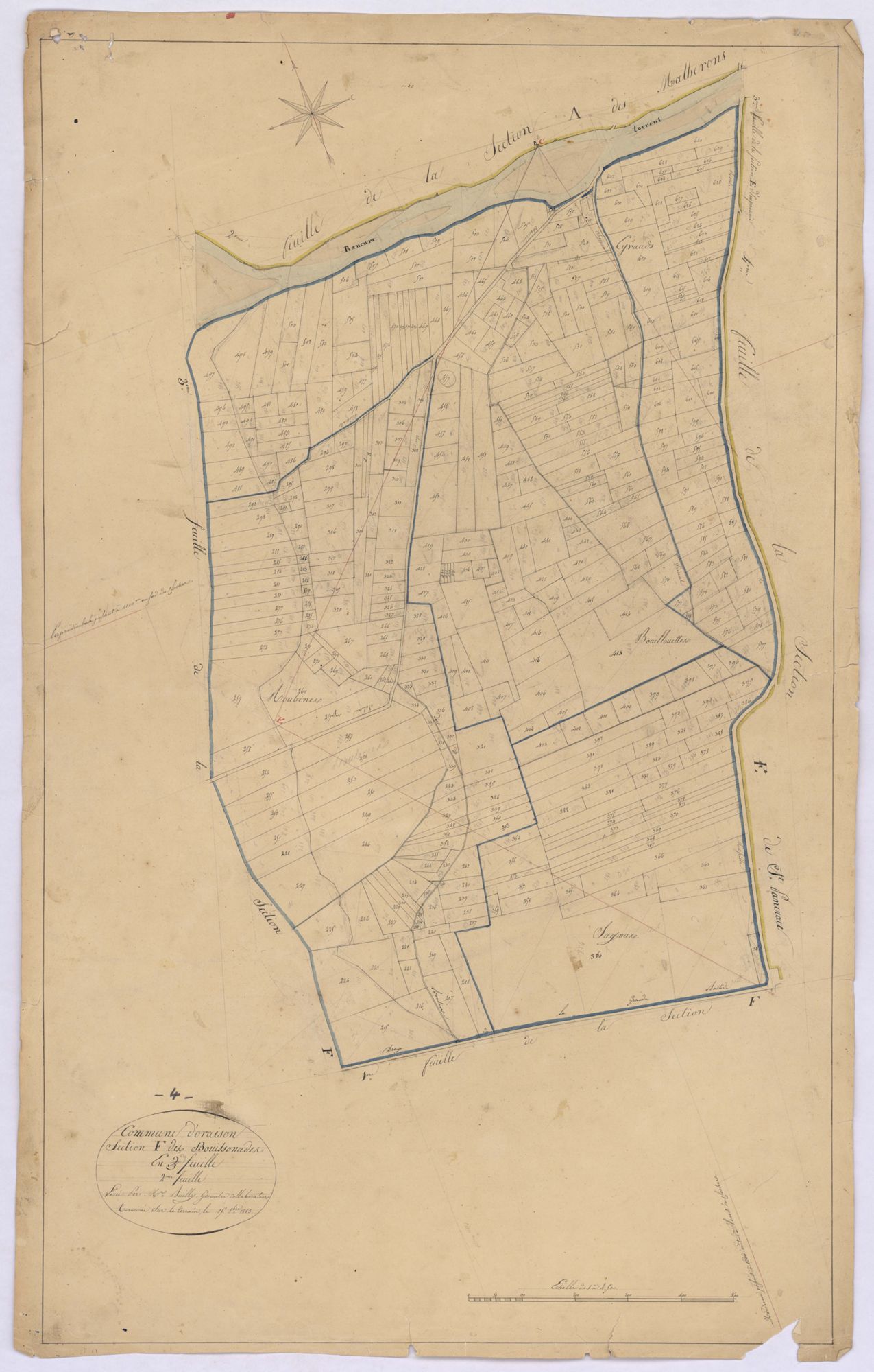 ORAISON - Section F, Bonnissonade.