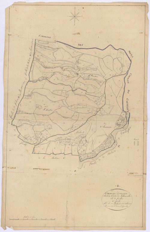 ORAISON - Section C, Villevieille.