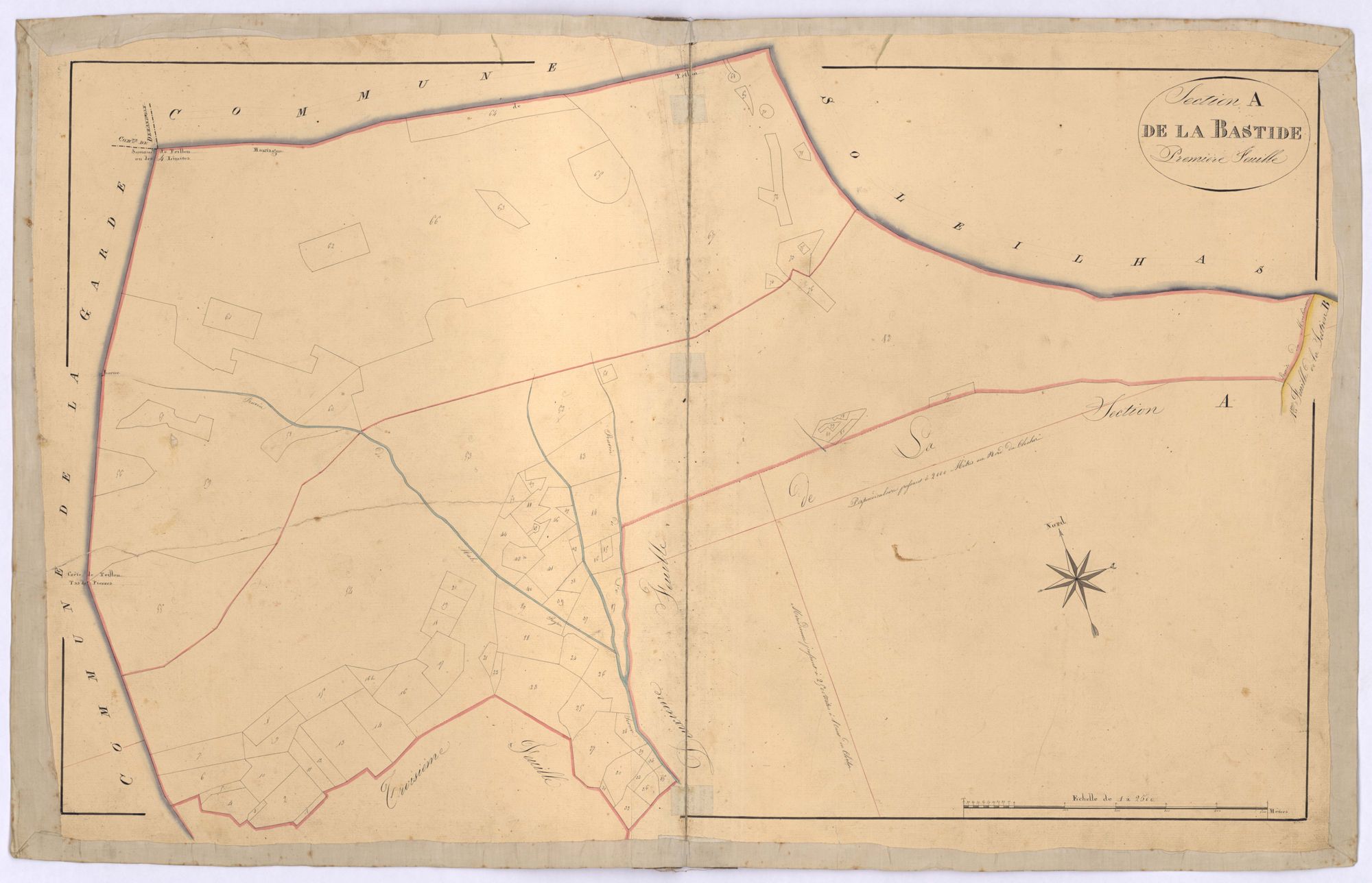 PEYROULES - Section A, la Bastide.