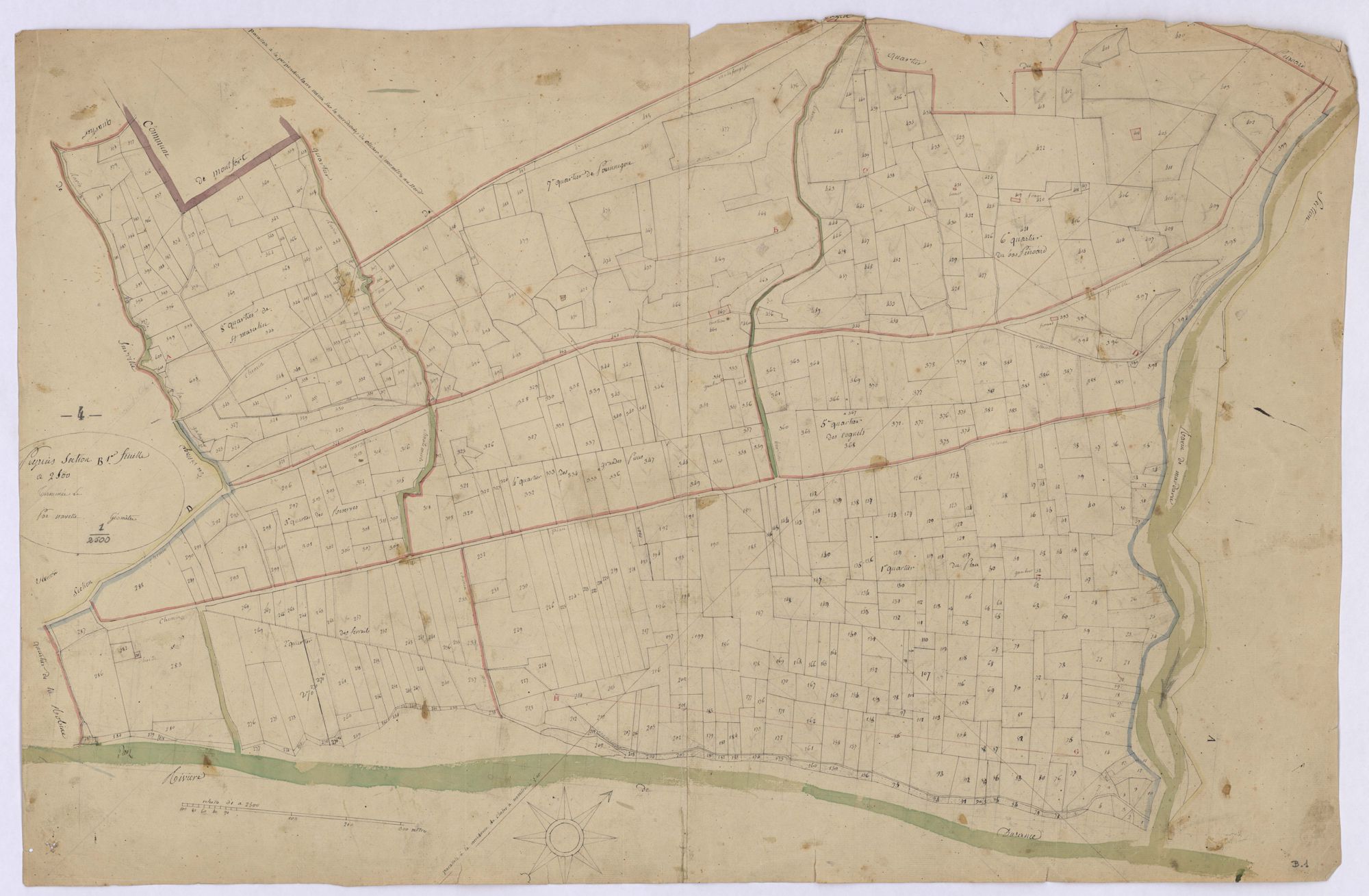 PEYRUIS - Section B.