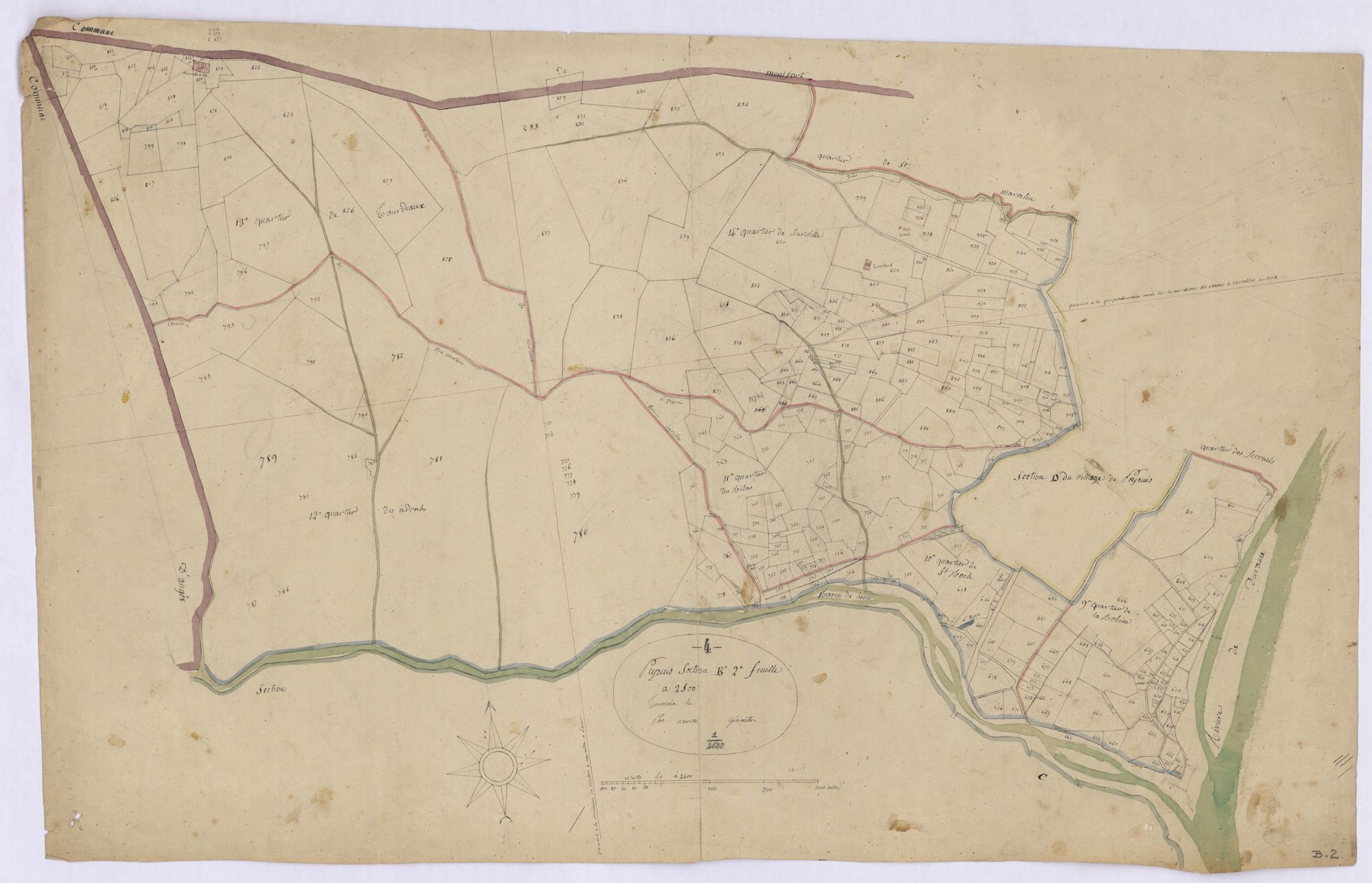 PEYRUIS - Section B.
