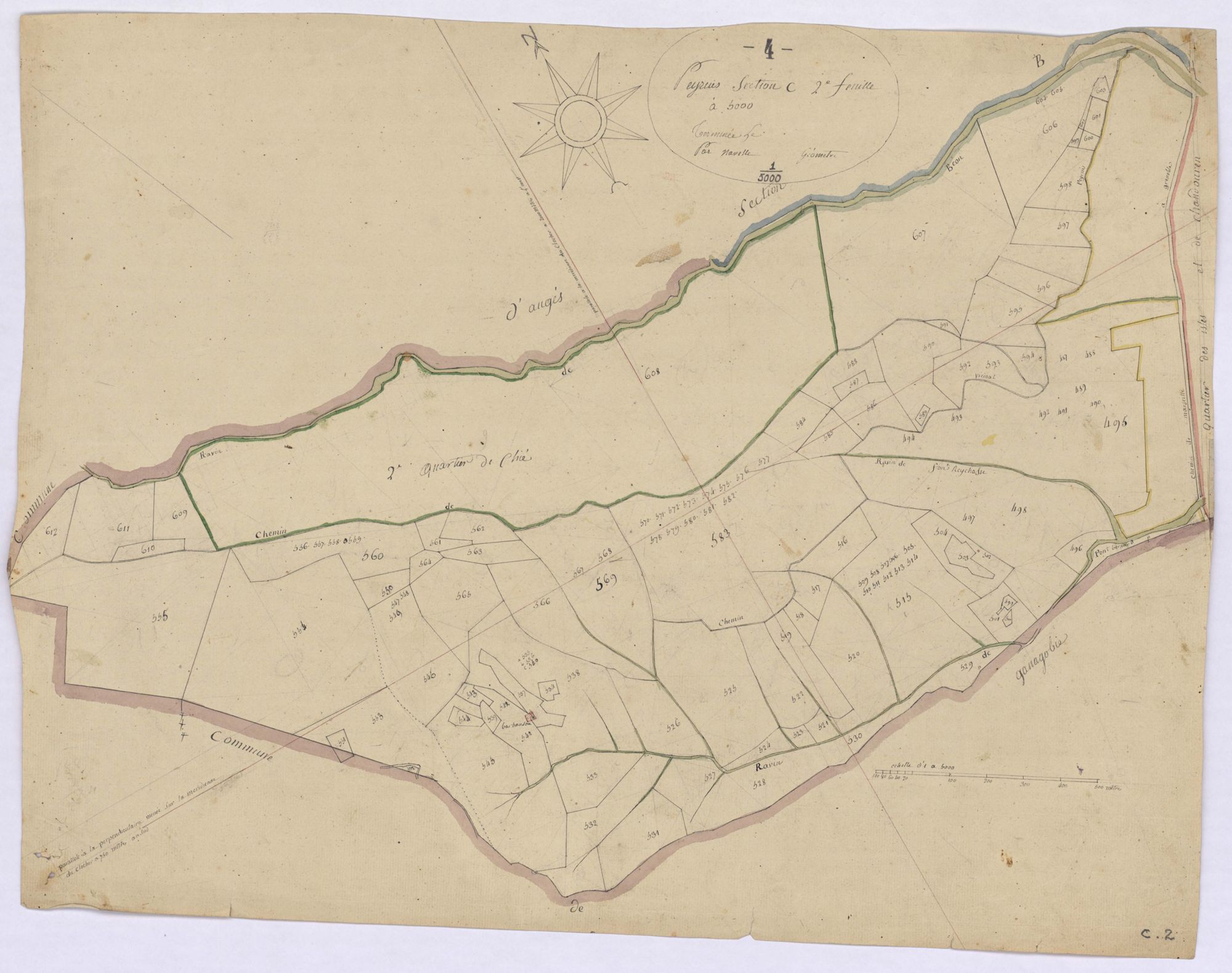 PEYRUIS - Section C.