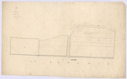 PEYRUIS - Section E, l'Iscles.