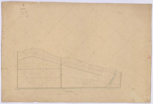 PEYRUIS - Section E, l'Iscles.