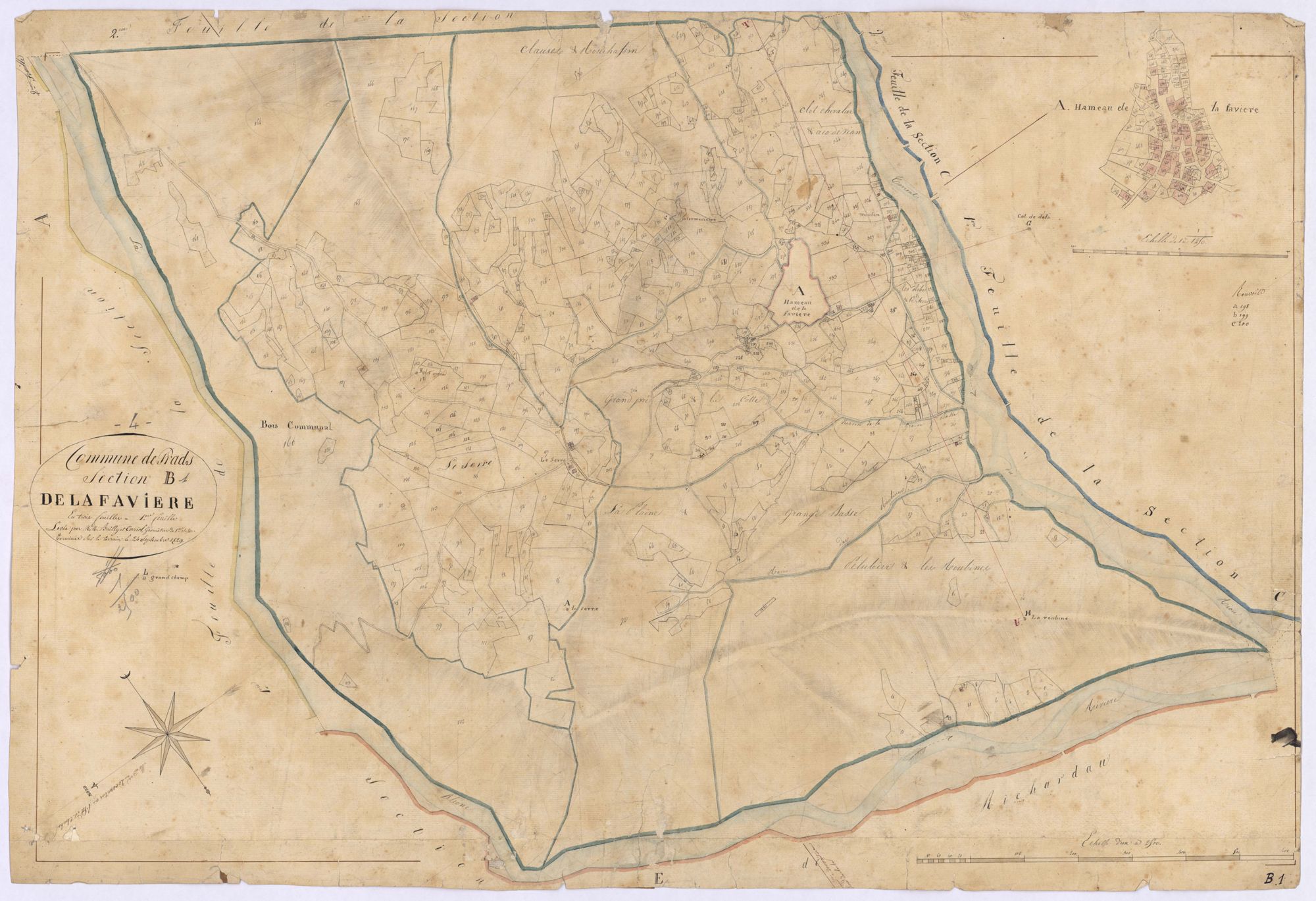 PRADS - Section B, La Faviére.