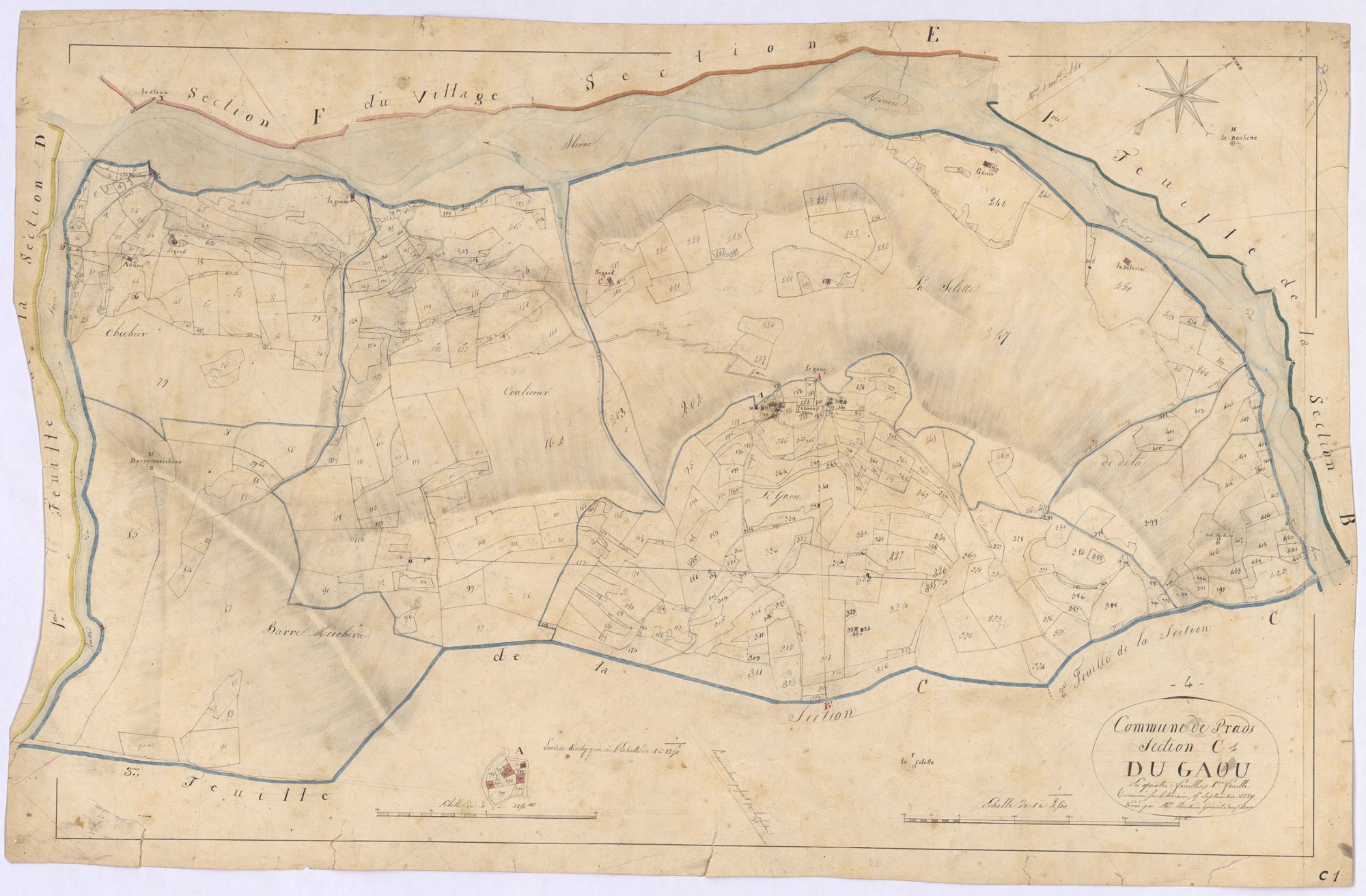 PRADS - Section C, le Gaou.