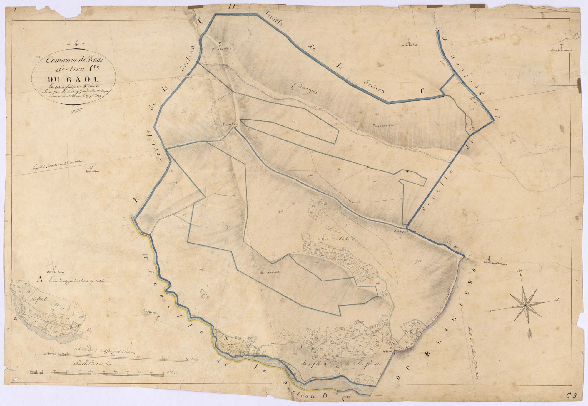 PRADS - Section C, le Gaou.