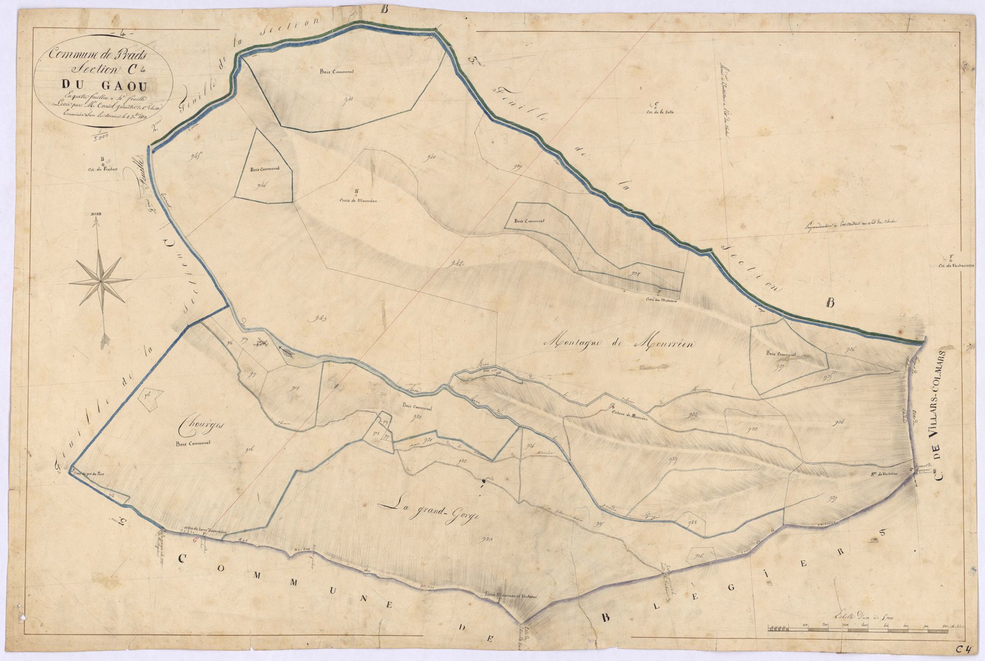 PRADS - Section C, le Gaou.