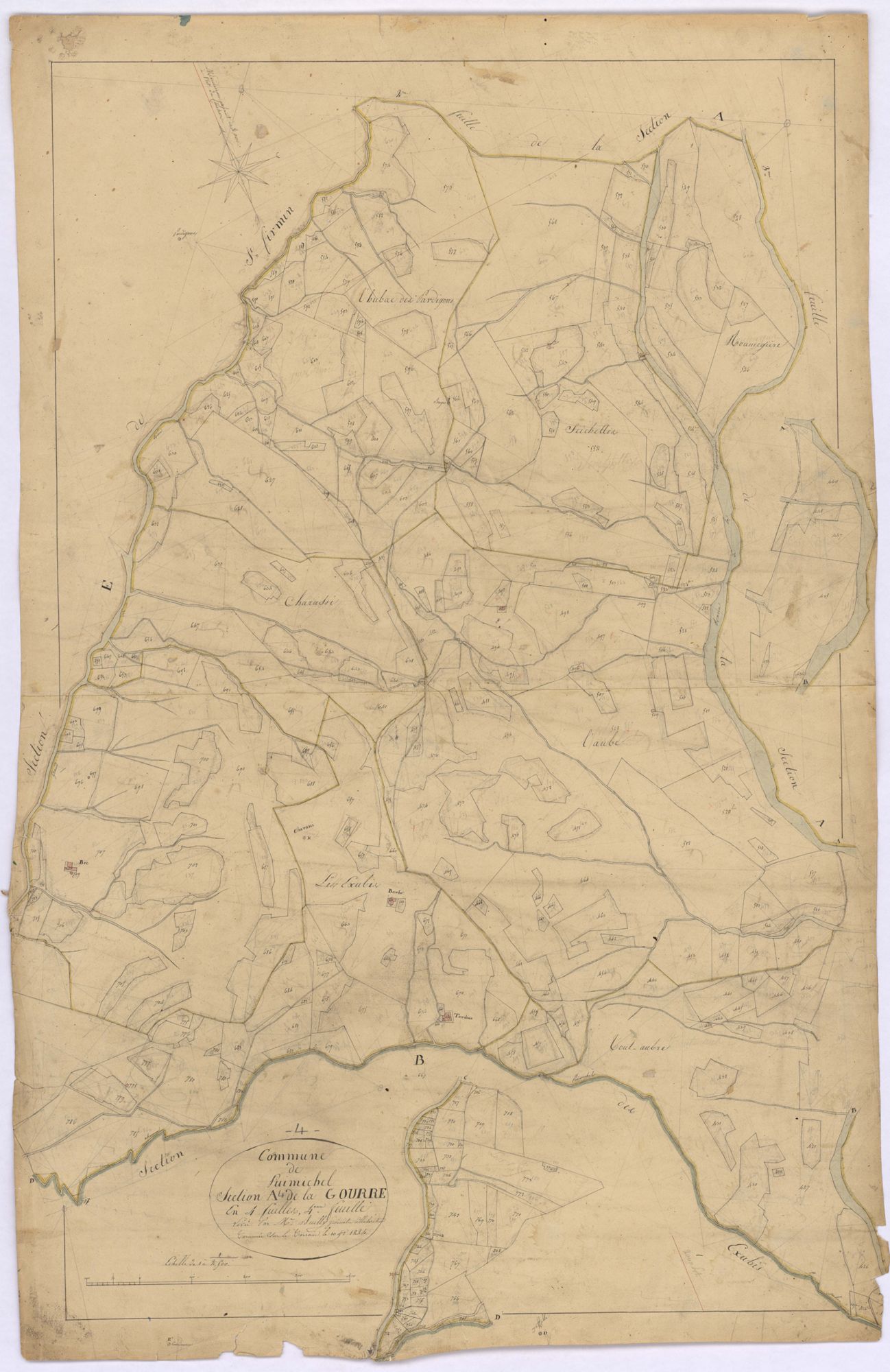 PUIMICHEL - Section A, la Gourre.