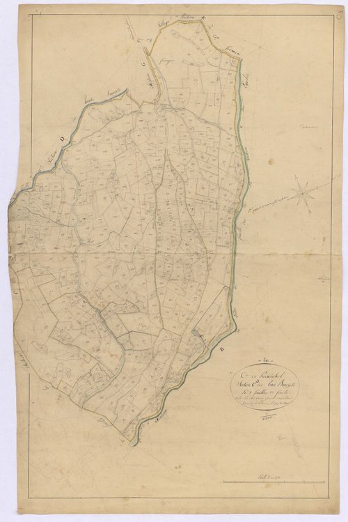 PUIMICHEL - Section C, les Bas Brouzets.
