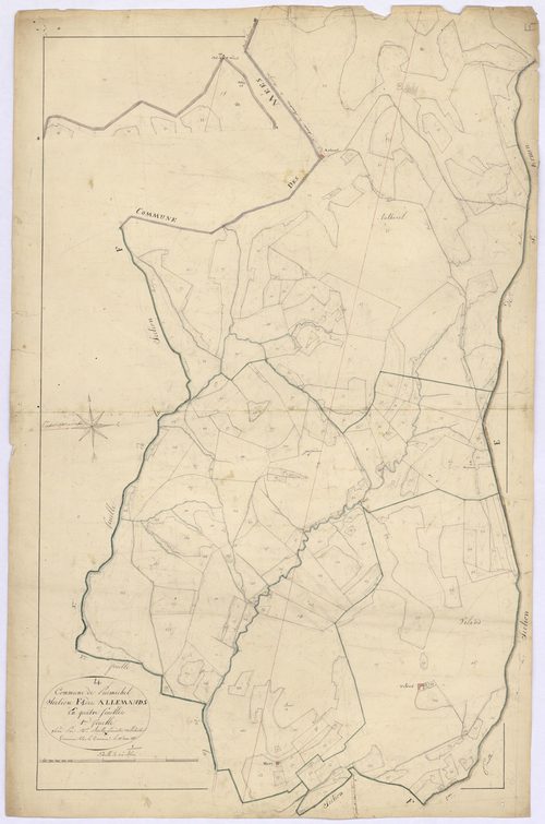 PUIMICHEL - Section F, Allemands.