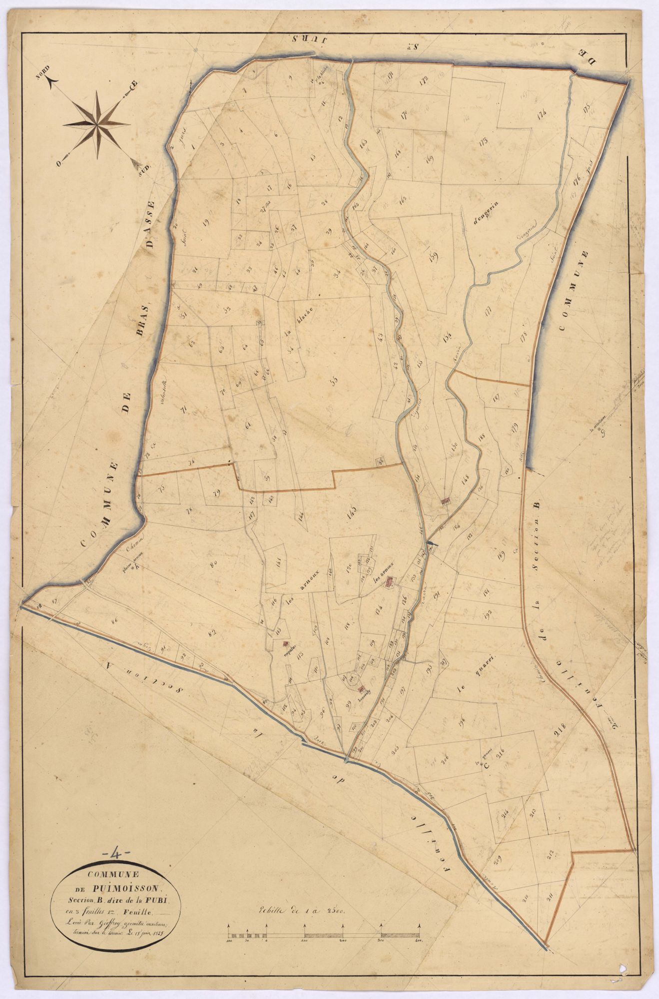 PUIMOISSON - Section B, Fubi.