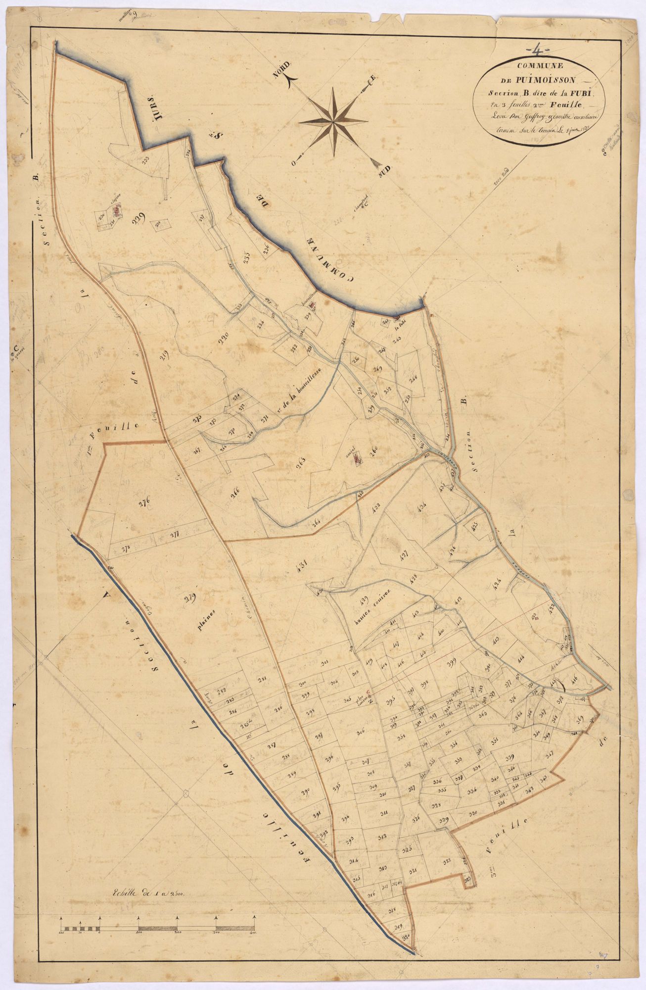 PUIMOISSON - Section B, Fubi.