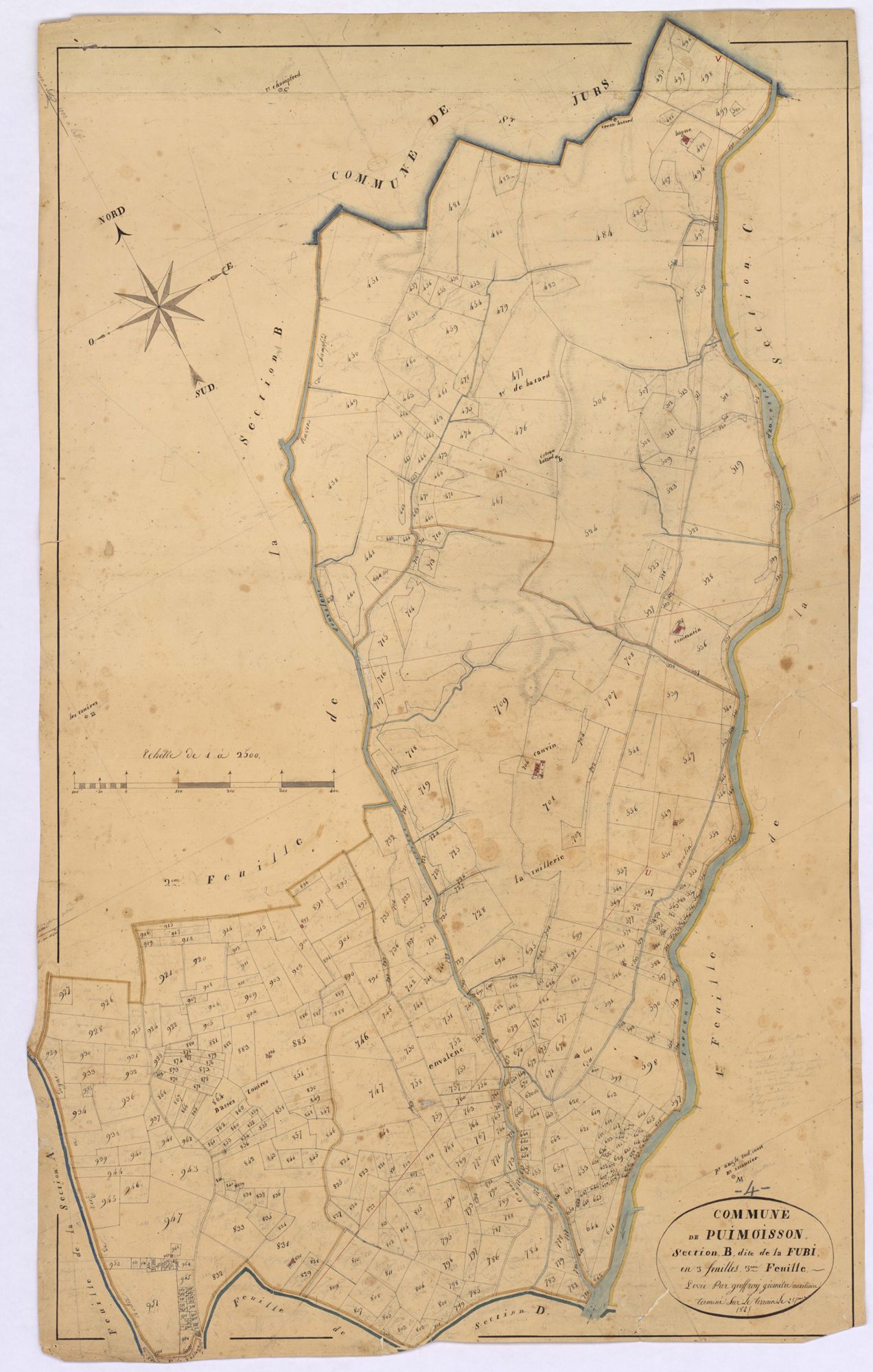 PUIMOISSON - Section B, Fubi.