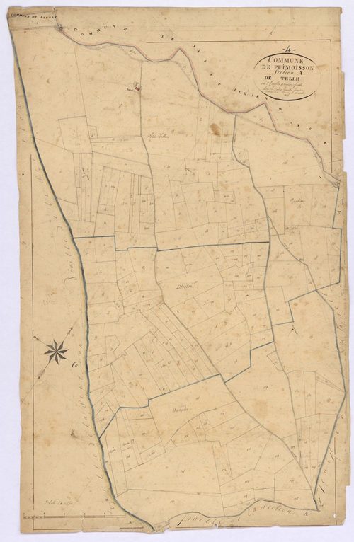 PUIMOISSON - Section A, Telle.