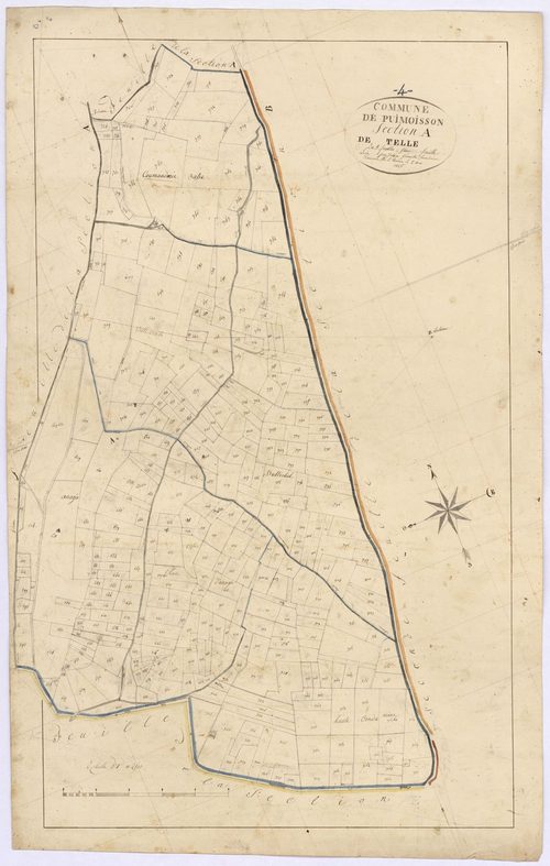 PUIMOISSON - Section A, Telle.