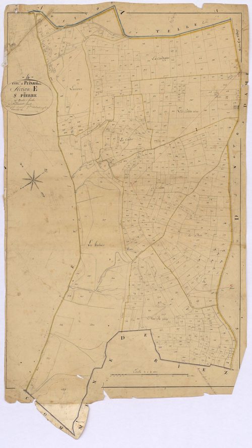 PUIMOISSON - Section E, Saint-Pierre.
