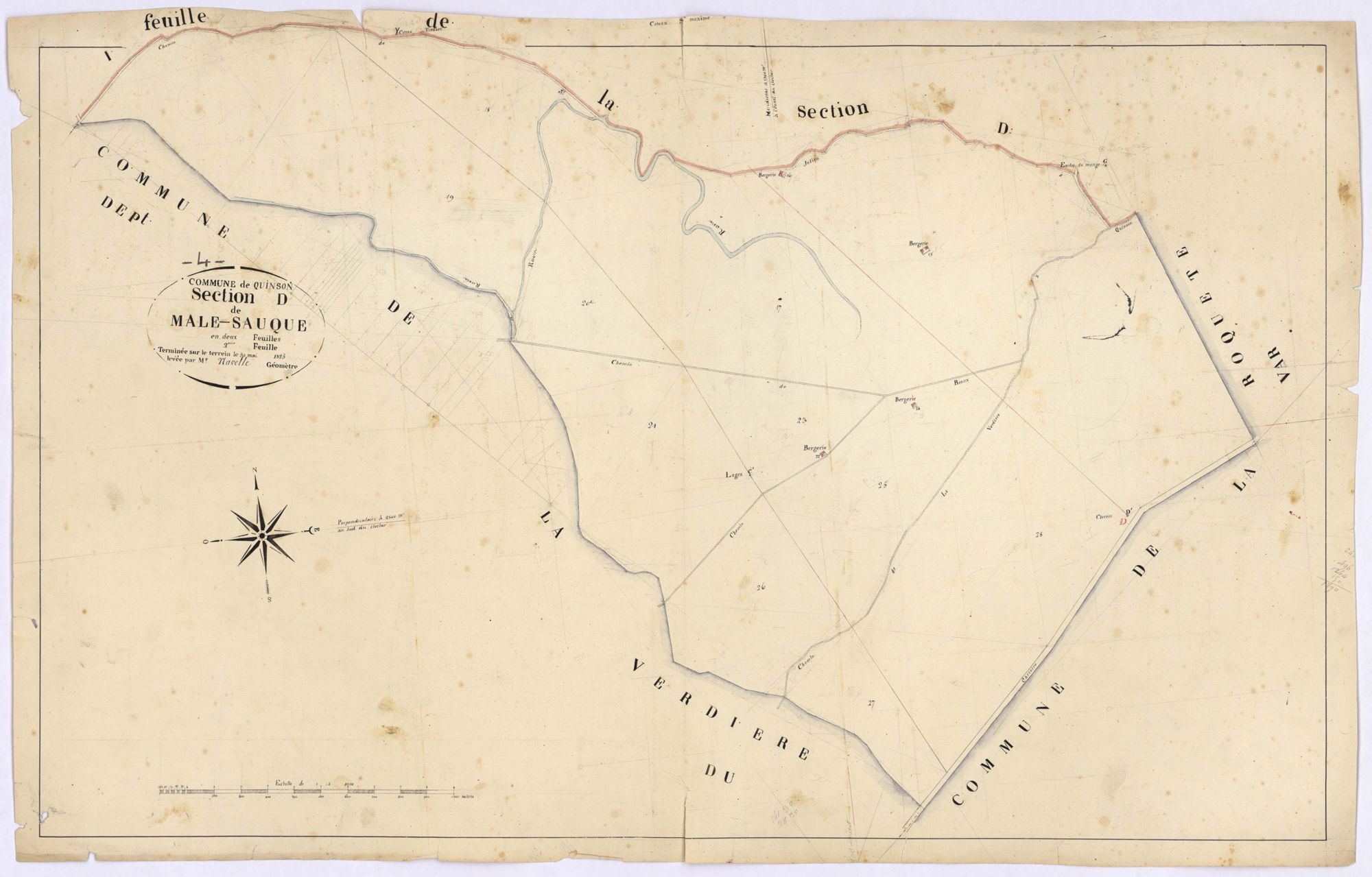 QUINSON - Section D, Male-Sauque.