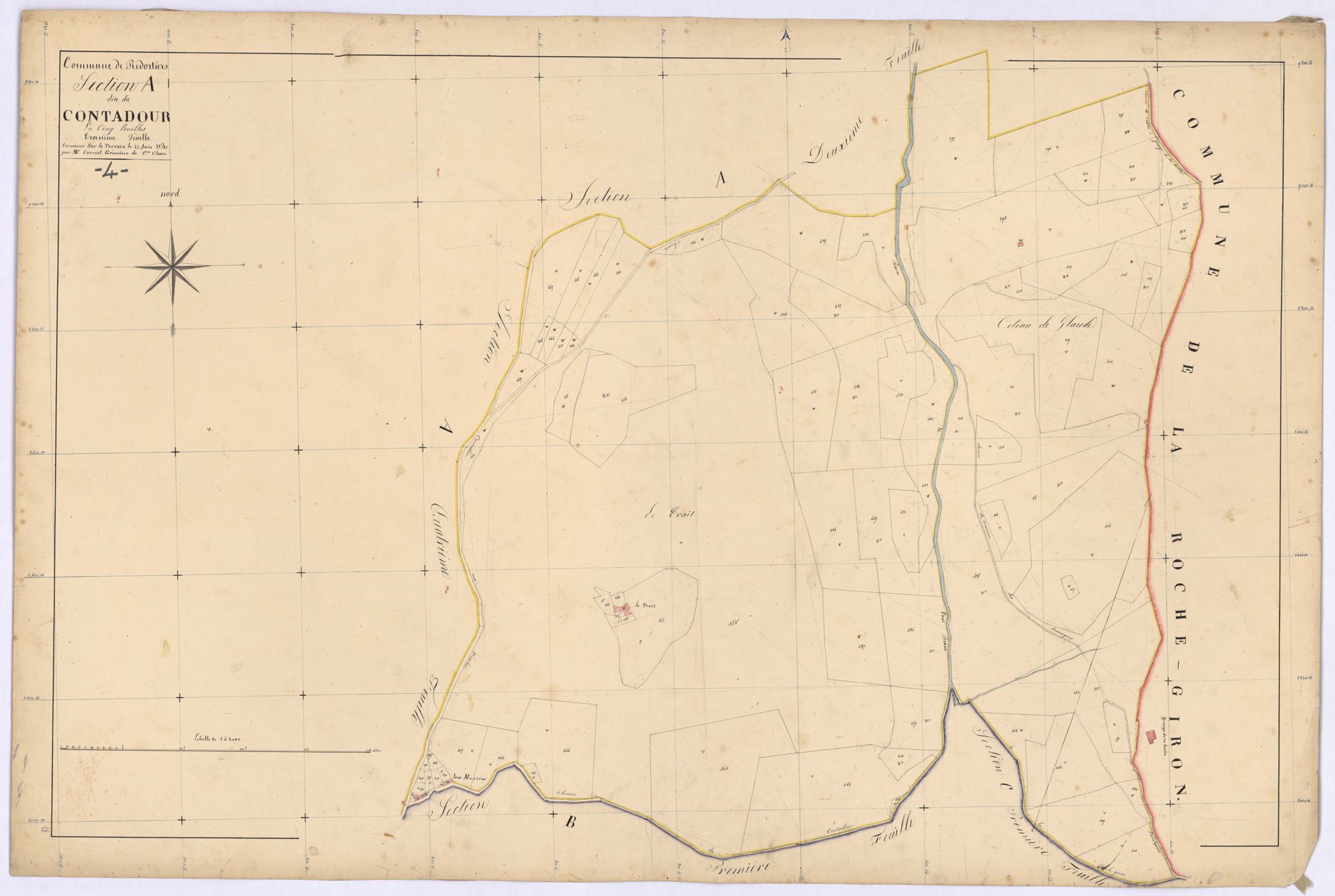 REDORTIERS - Section A, le Contadour.