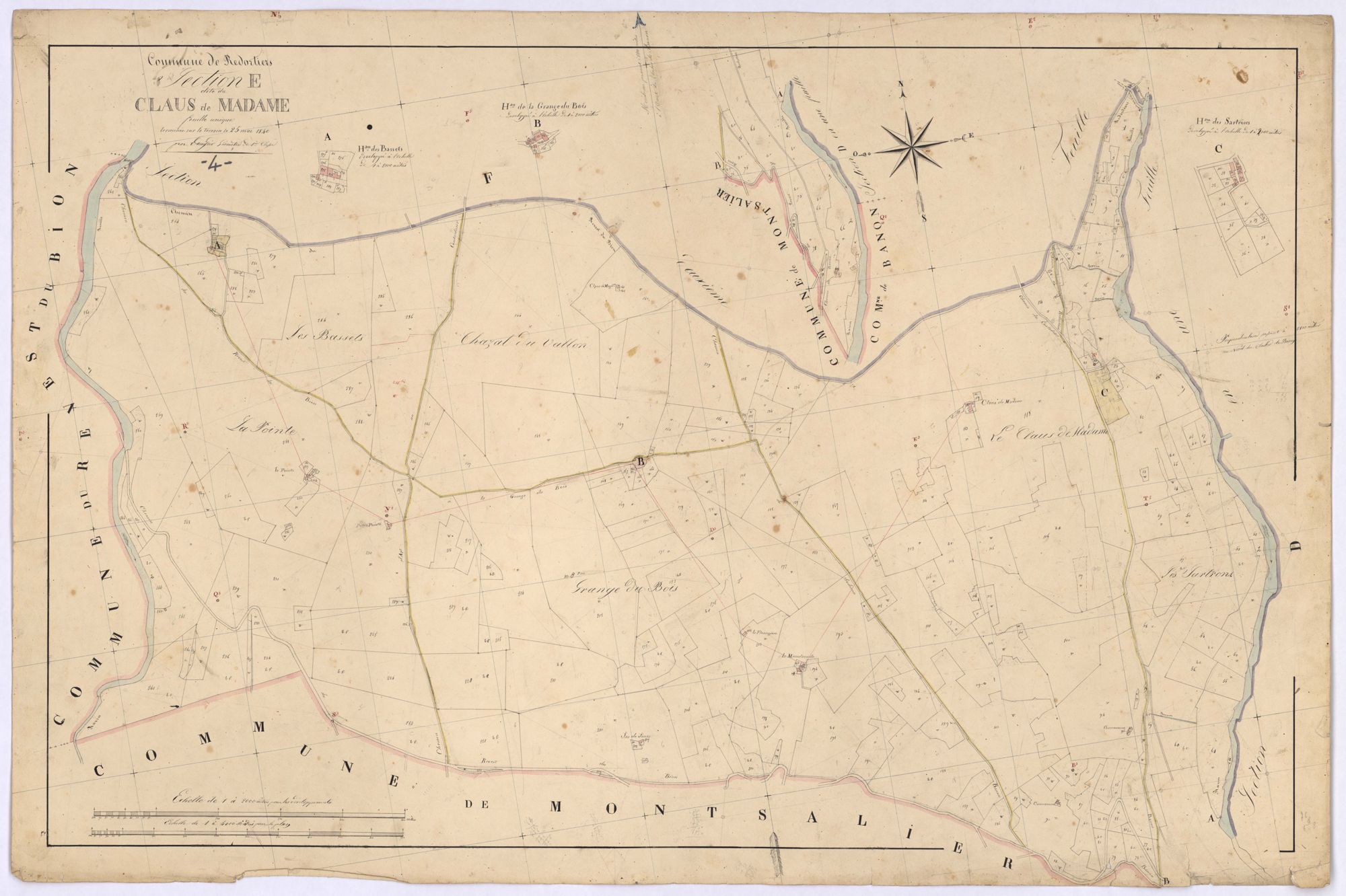 REDORTIERS - Section E, Claus de Madame.